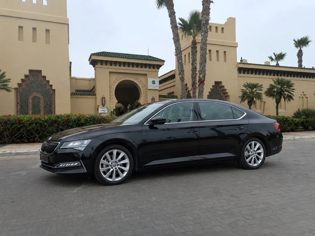 Skoda Superb private transfer Morocco